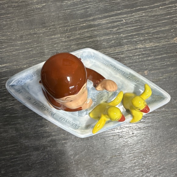 Curious George Ceramic Figurine | Morning Star Boat 1997-Working - Picture 6 of 6